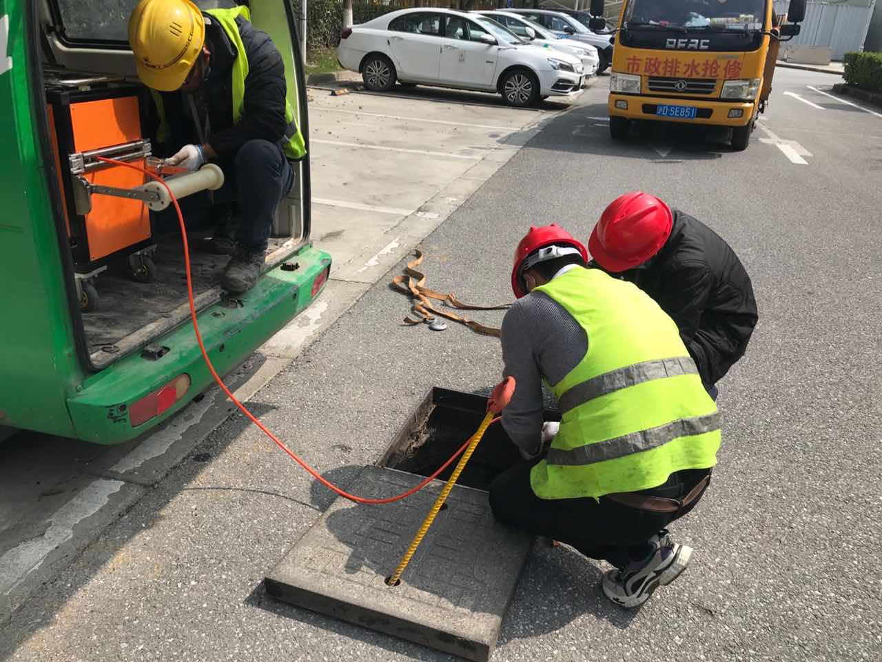 成功完成某汽車電子CCTV管道檢測
